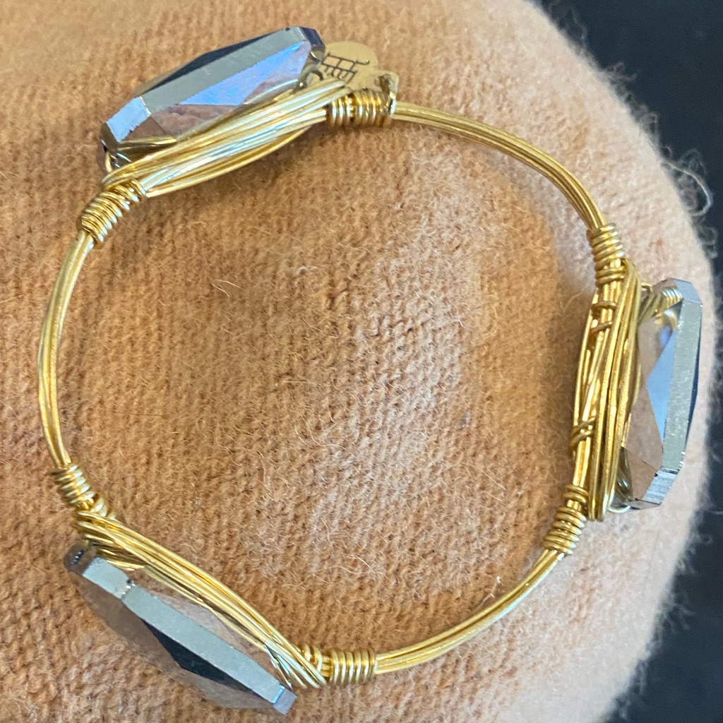 Hematite Wire Bracelet